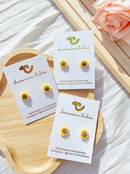 Sunflower Studs